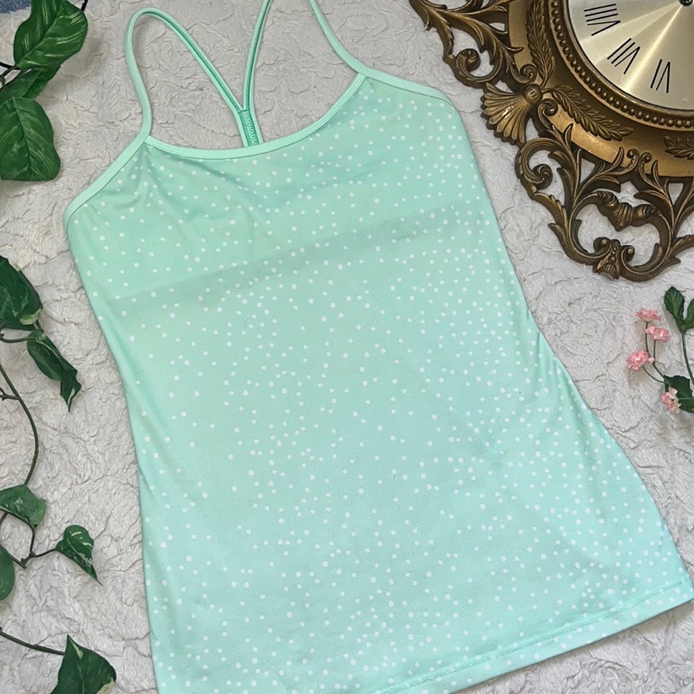 Lululemon Polka Dot Racer Back Tank
